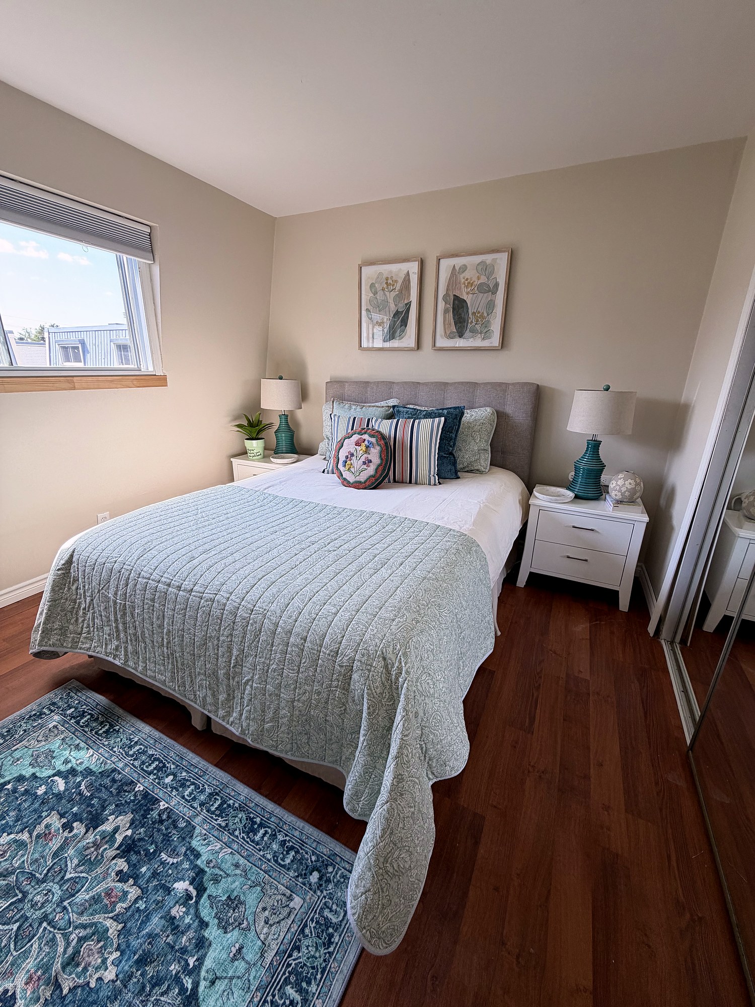 Bedroom 2 — window side